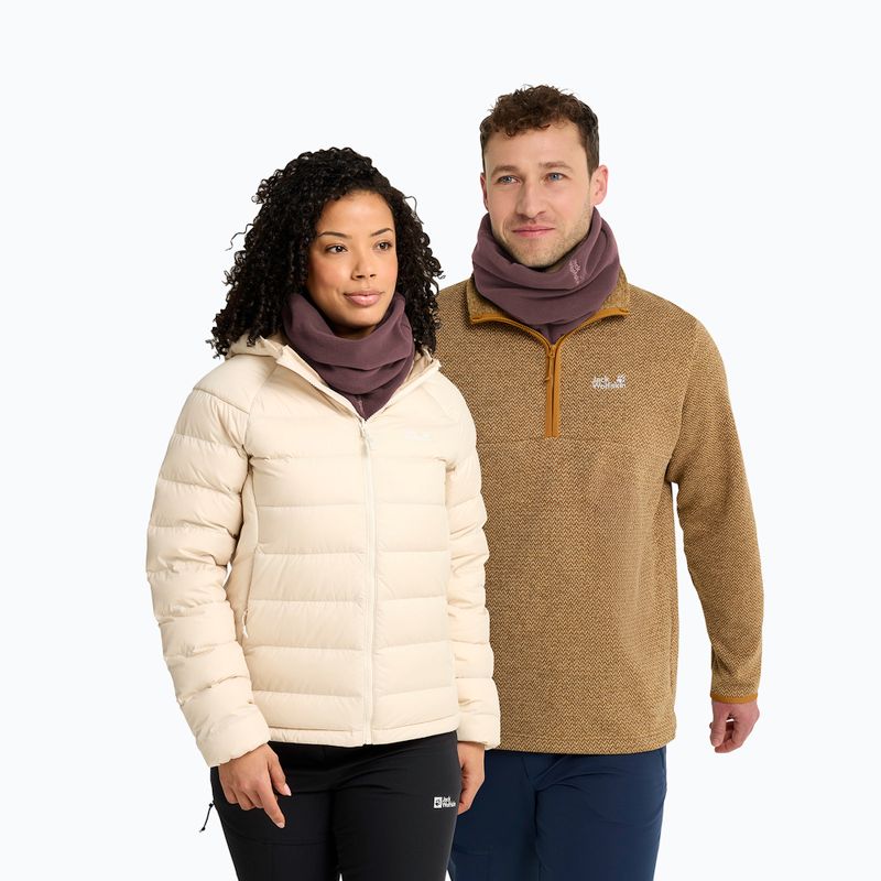 Шал комин Jack Wolfskin Real Stuff Loop sheer plum 4
