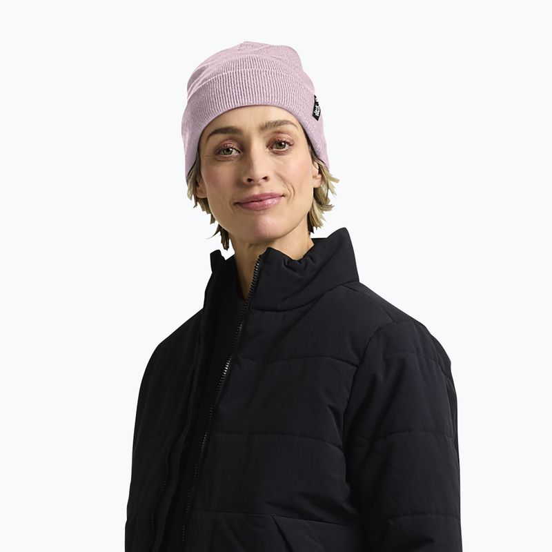 Зимна шапка Jack Wolfskin Rib dusty blush 5