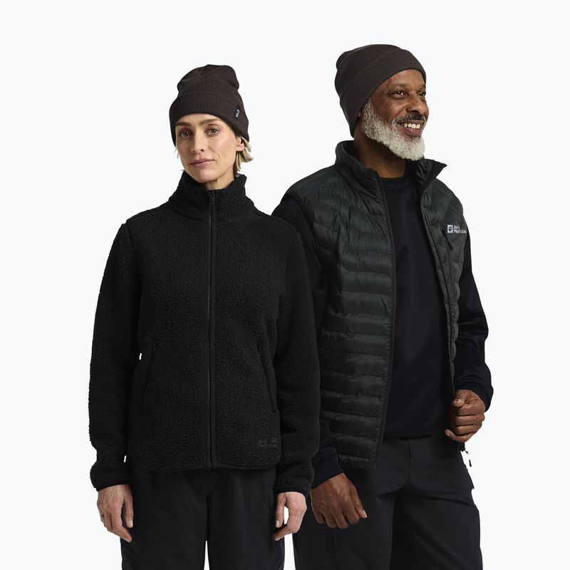 Зимна шапка Jack Wolfskin Rib peat 4