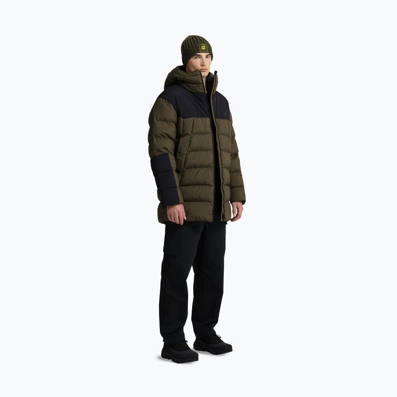 Зимна шапка Jack Wolfskin Badge Beanie obsidian moss 7