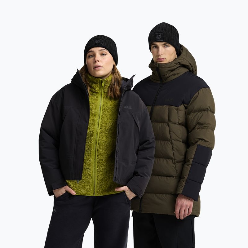 Зимна шапка Jack Wolfskin Badge Beanie black 4