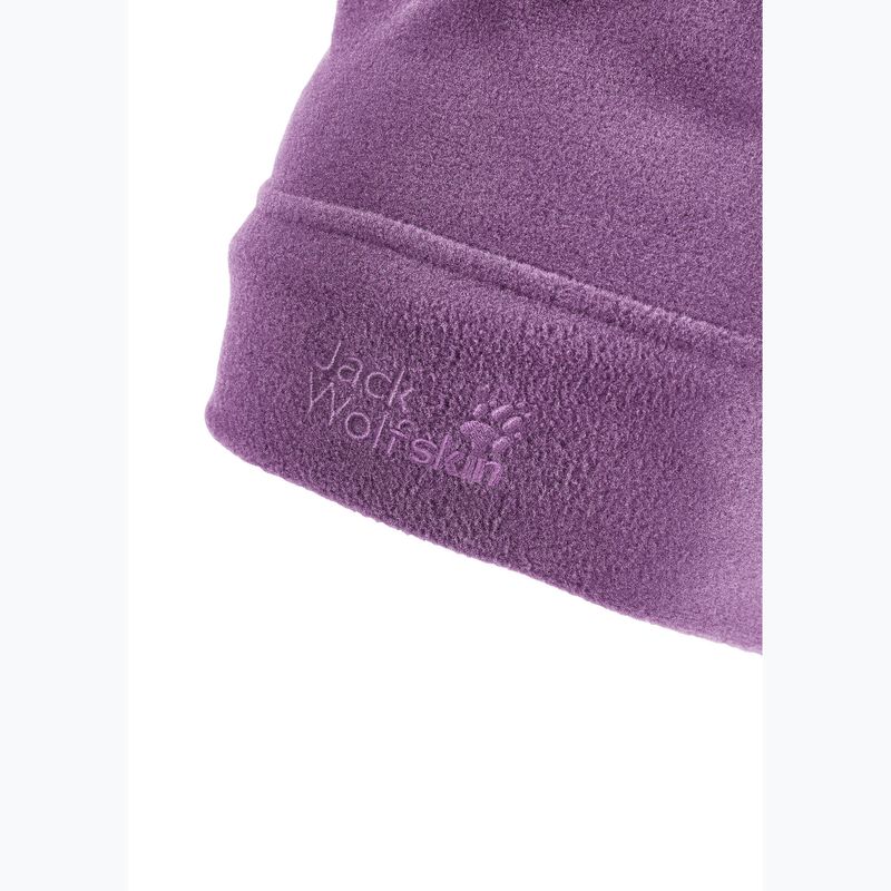 Зимна шапка Jack Wolfskin Real Stuff Beanie vivid orchid 2