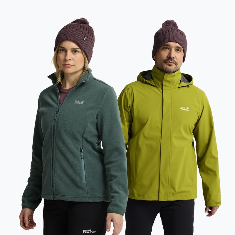 Зимна шапка Jack Wolfskin Pom Pom Beanie sheer plum 4