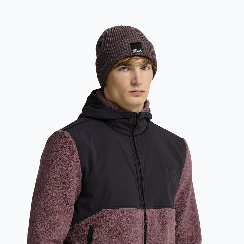 Зимна шапка Jack Wolfskin Pergamon Beanie sheer plum 6