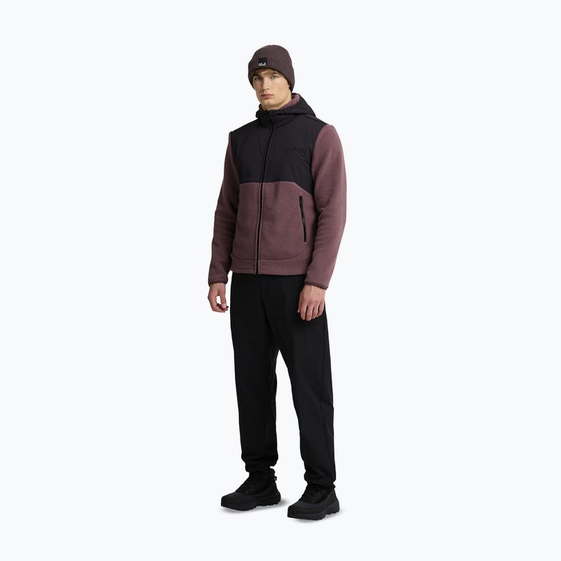 Зимна шапка Jack Wolfskin Pergamon Beanie sheer plum 7