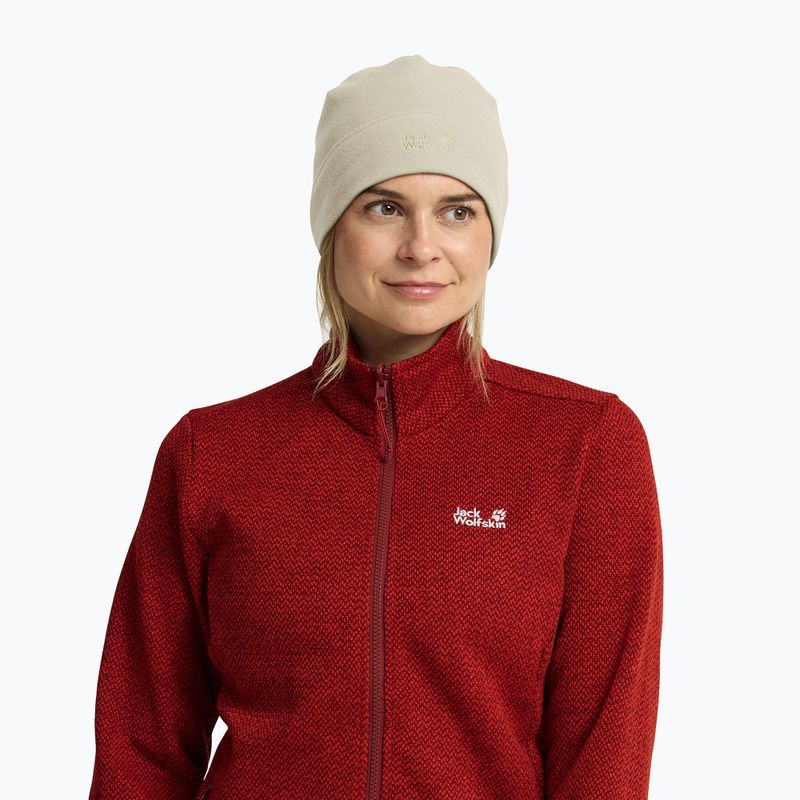 Зимна шапка Jack Wolfskin Real Stuff Beanie oyster 5