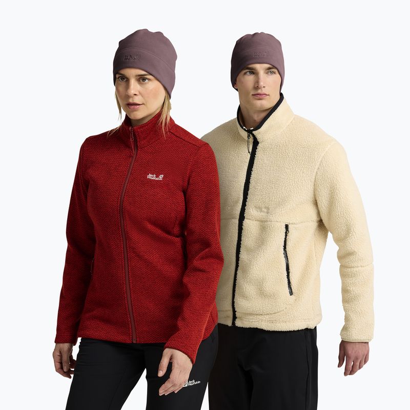 Зимна шапка Jack Wolfskin Real Stuff Beanie Sheer Plum 4