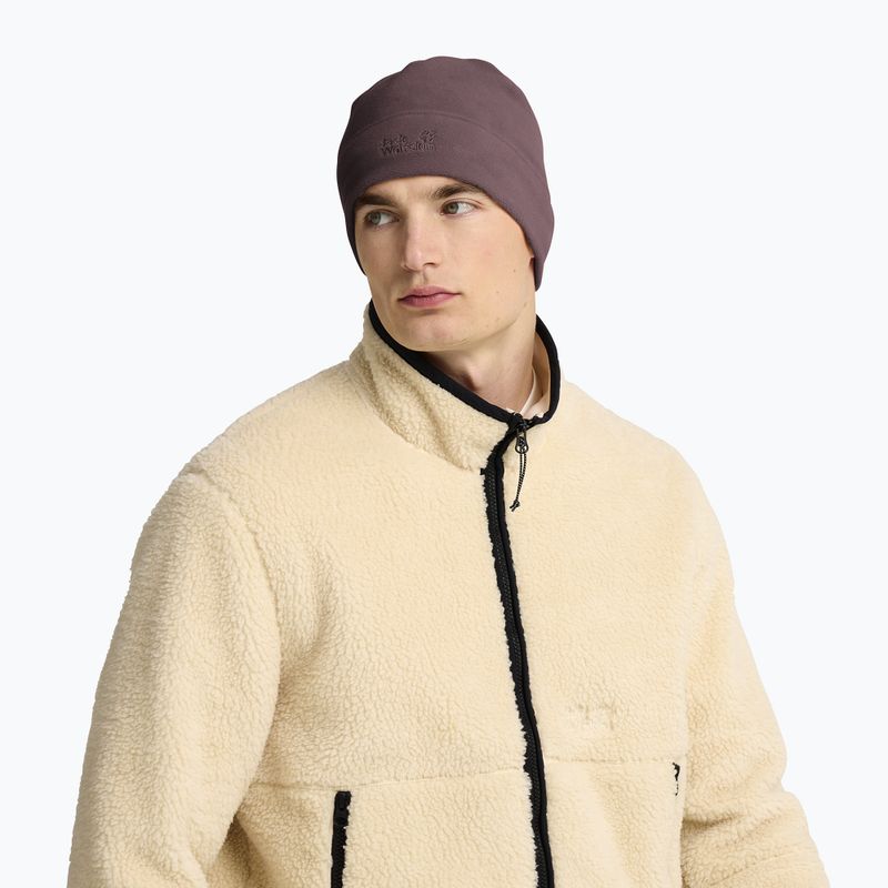 Зимна шапка Jack Wolfskin Real Stuff Beanie Sheer Plum 6