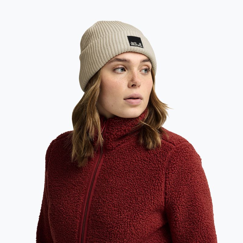 Зимна шапка Jack Wolfskin Pergamon Beanie oyster 5