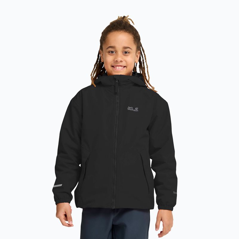 Детско яке 3-в-1 Jack Wolfskin Iceland 3IN1 2026 black 7
