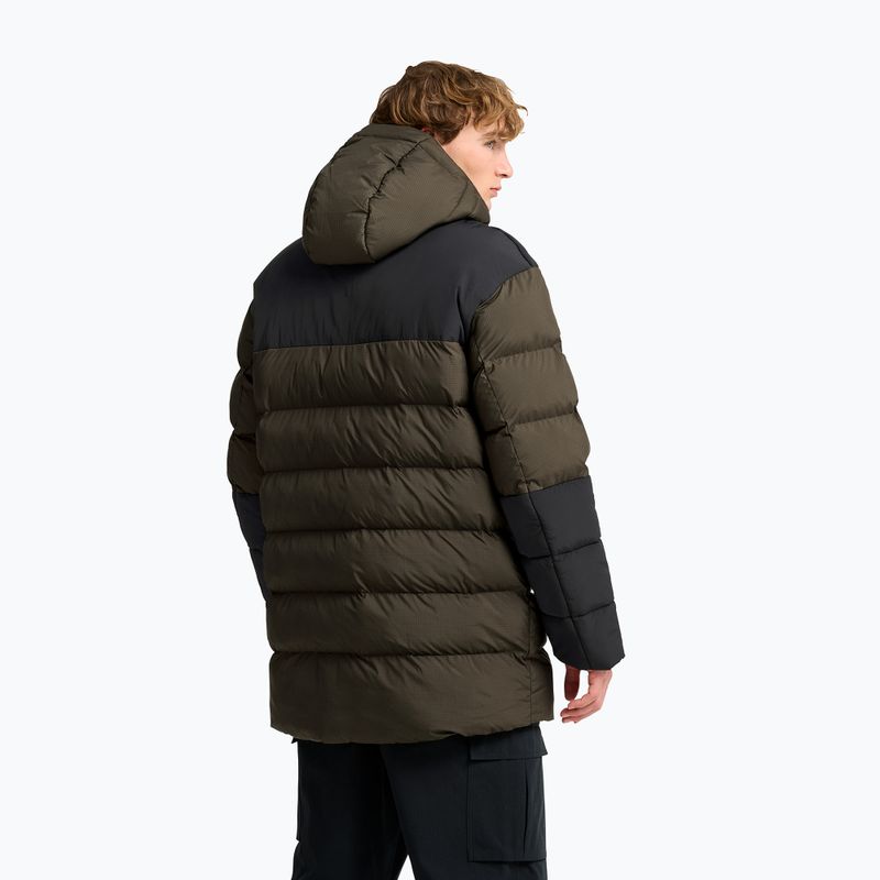 Мъжко ватирано яке Jack Wolfskin Icy Hollow Hooded obsidian moss 3