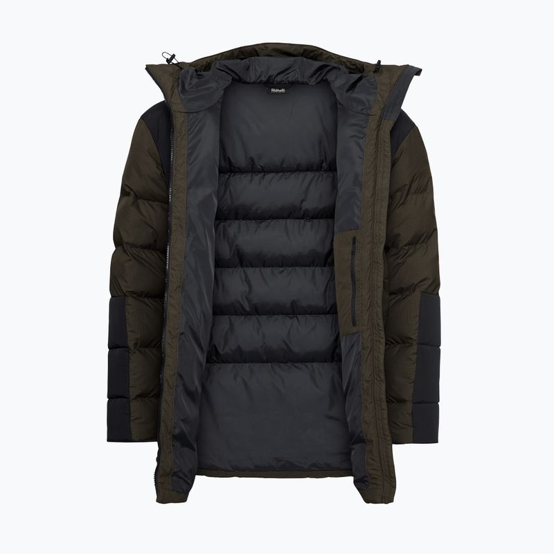 Мъжко ватирано яке Jack Wolfskin Icy Hollow Hooded obsidian moss 9