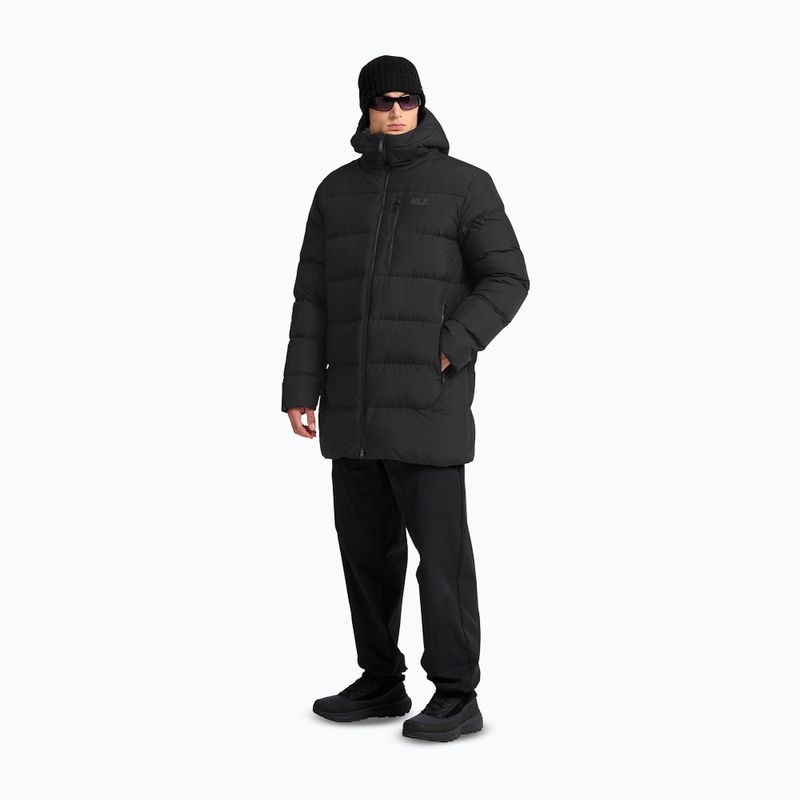 Мъжко пухено палто Jack Wolfskin Coloniu Coat black 2