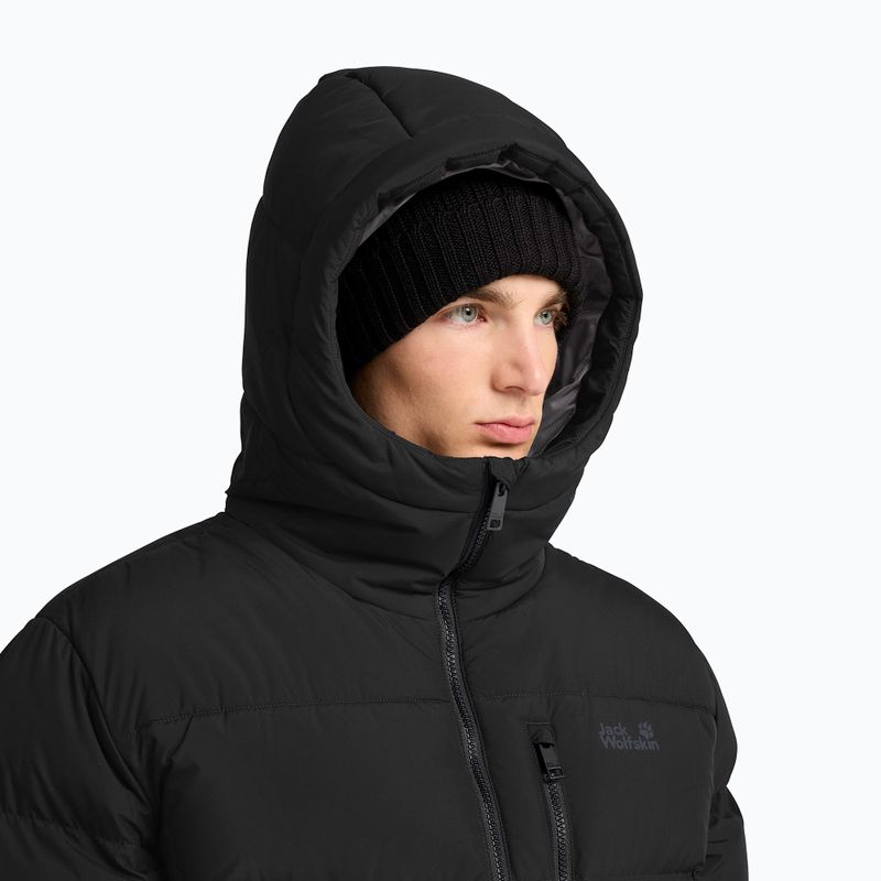 Мъжко пухено палто Jack Wolfskin Coloniu Coat black 4