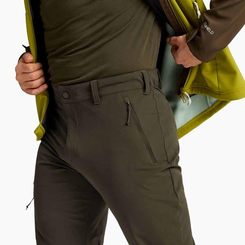 Мъжки панталони за трекинг Jack Wolfskin Activate Flex obsidian moss 3