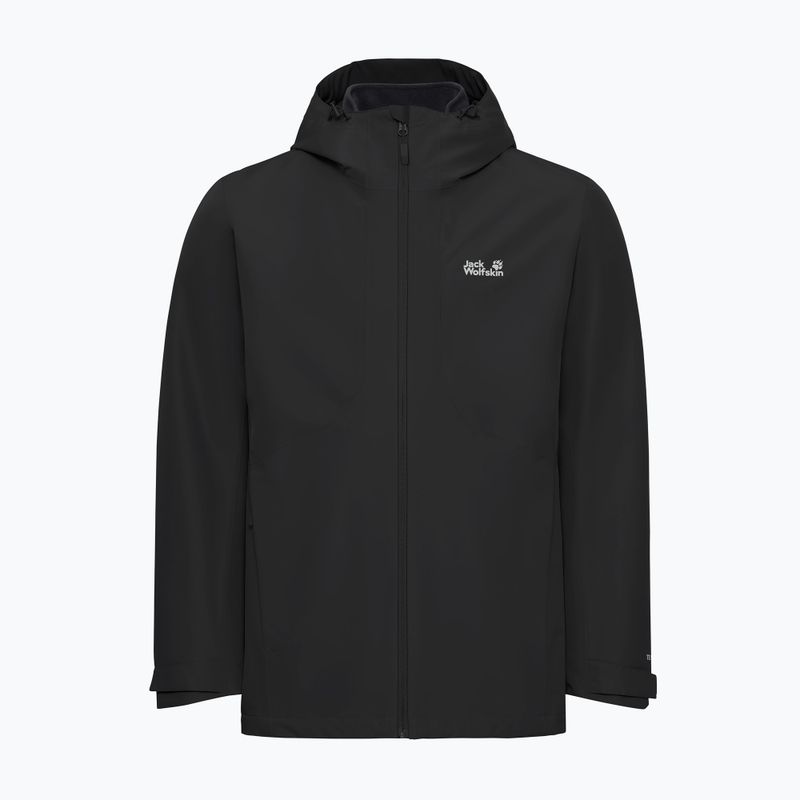 Мъжко яке 3-в-1 Jack Wolfskin Stonetrail 3In1 black 10