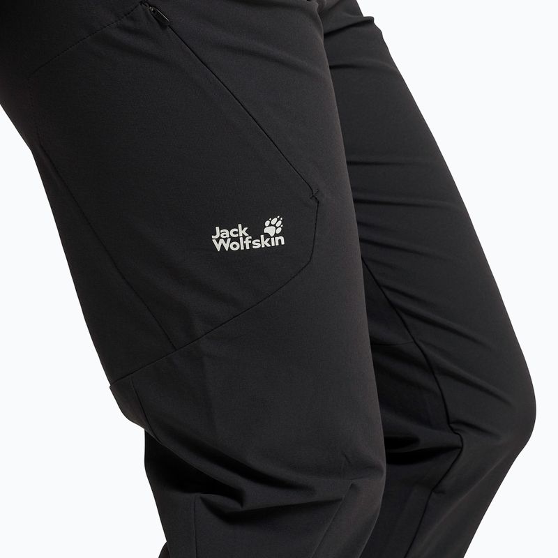 Дамски панталони за трекинг Jack Wolfskin Activate Flex black 5