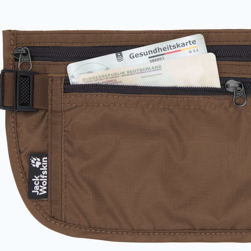 Чантичка за кръстна Jack Wolfskin Document Belt De Luxe fawn 6