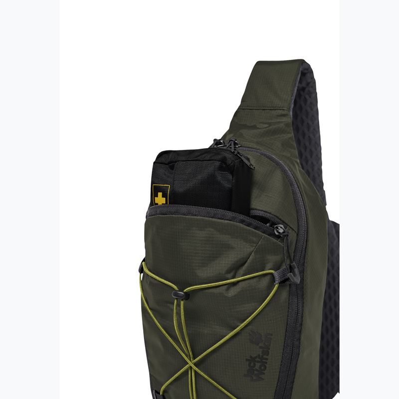 Раница през рамо Jack Wolfskin Little Scout 10 rich olive 5