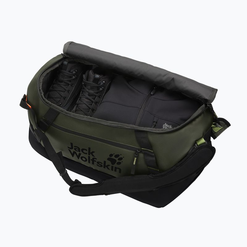 Пътна чанта Jack Wolfskin Tecton Duffle 45 l rich olive 7