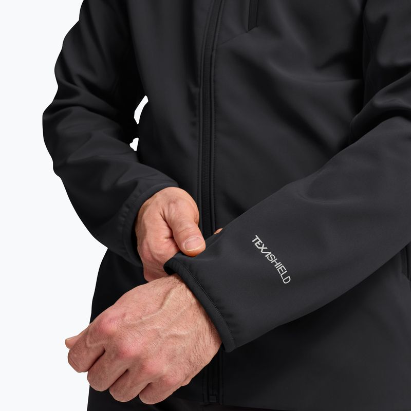 Мъжко ветроустойчиво яке Jack Wolfskin Wild Winds Hooded black 7