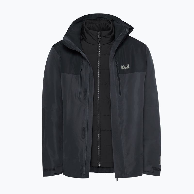 Мъжко яке 3-в-1 Jack Wolfskin Jasper Pro 3IN1 phantom 12