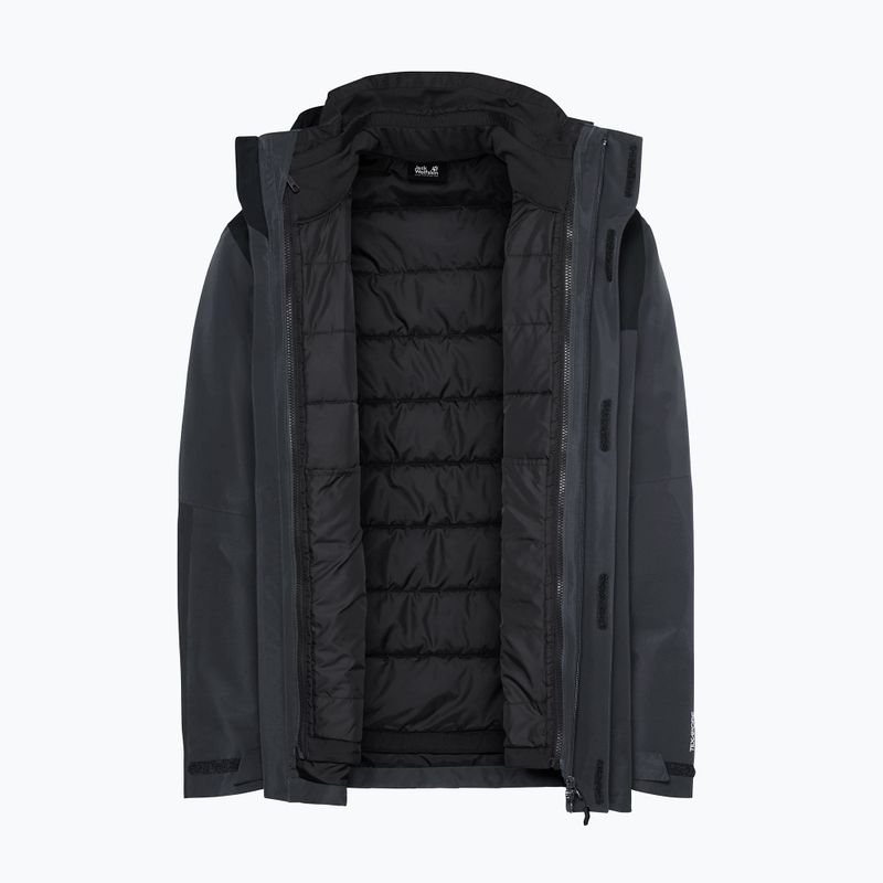 Мъжко яке 3-в-1 Jack Wolfskin Jasper Pro 3IN1 phantom 14