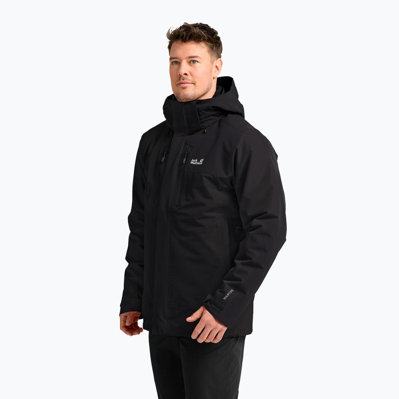 Мъжко яке 3-в-1 Jack Wolfskin Jasper Pro 3IN1 black 4
