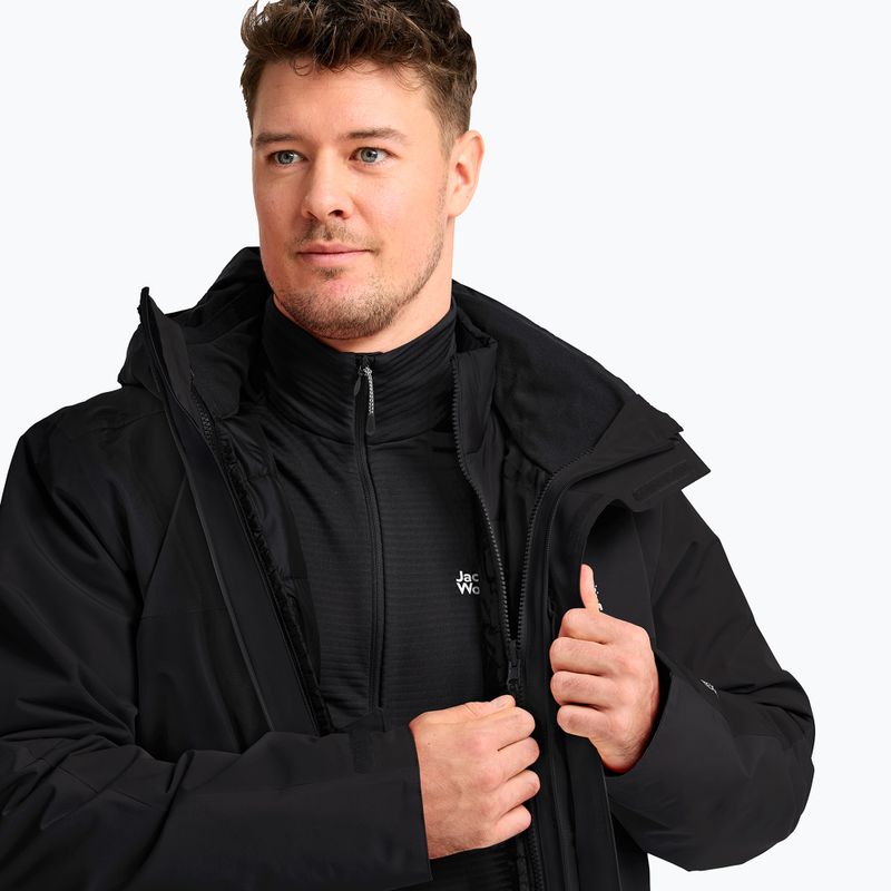 Мъжко яке 3-в-1 Jack Wolfskin Jasper Pro 3IN1 black 7