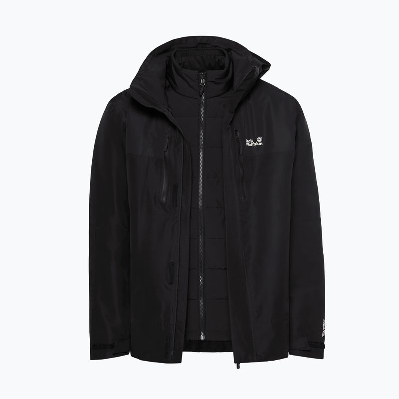 Мъжко яке 3-в-1 Jack Wolfskin Jasper Pro 3IN1 black 14