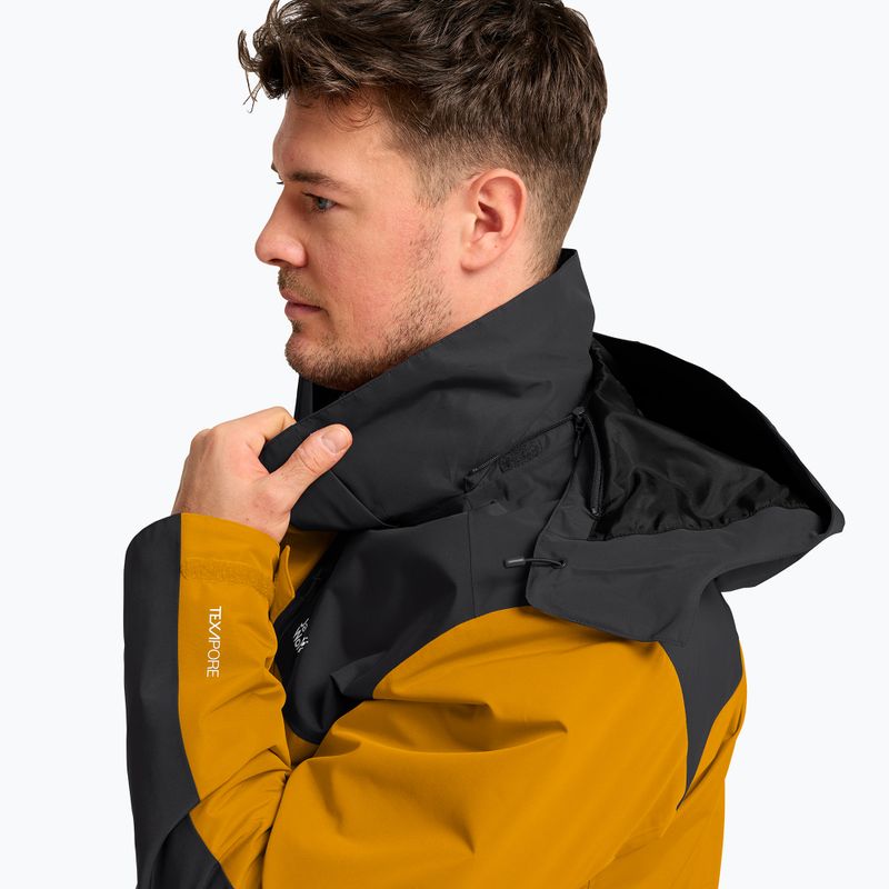 Мъжко яке 3-в-1 Jack Wolfskin Jasper Pro 3IN1 burly yellow jw 8