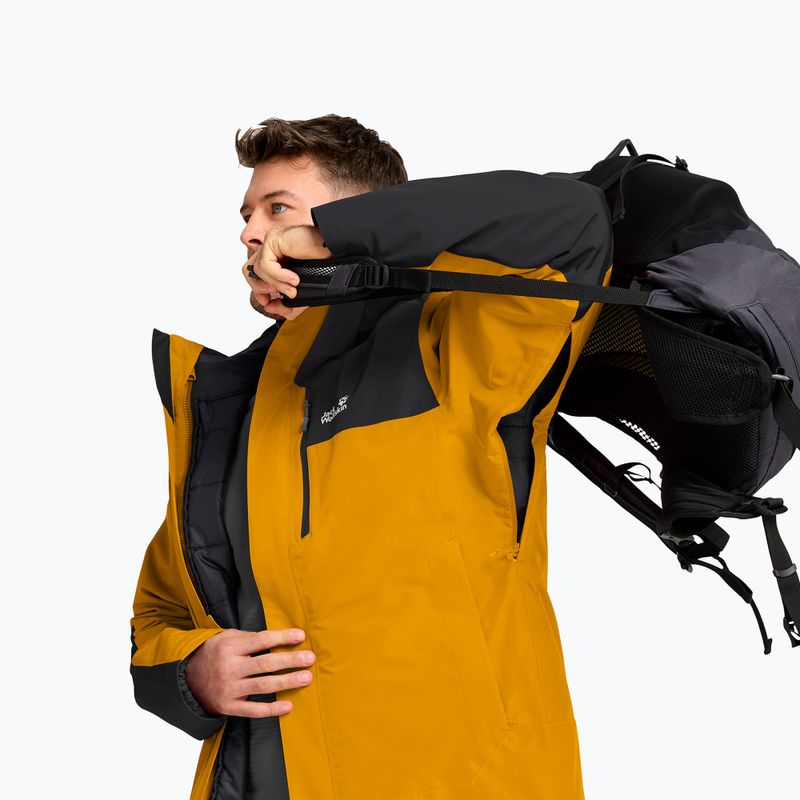 Мъжко яке 3-в-1 Jack Wolfskin Jasper Pro 3IN1 burly yellow jw 9
