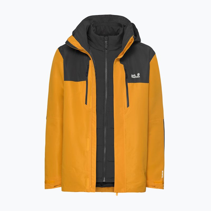 Мъжко яке 3-в-1 Jack Wolfskin Jasper Pro 3IN1 burly yellow jw 13