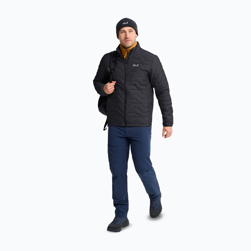 Мъжко ватирано яке Jack Wolfskin Flextrek Ins black 2