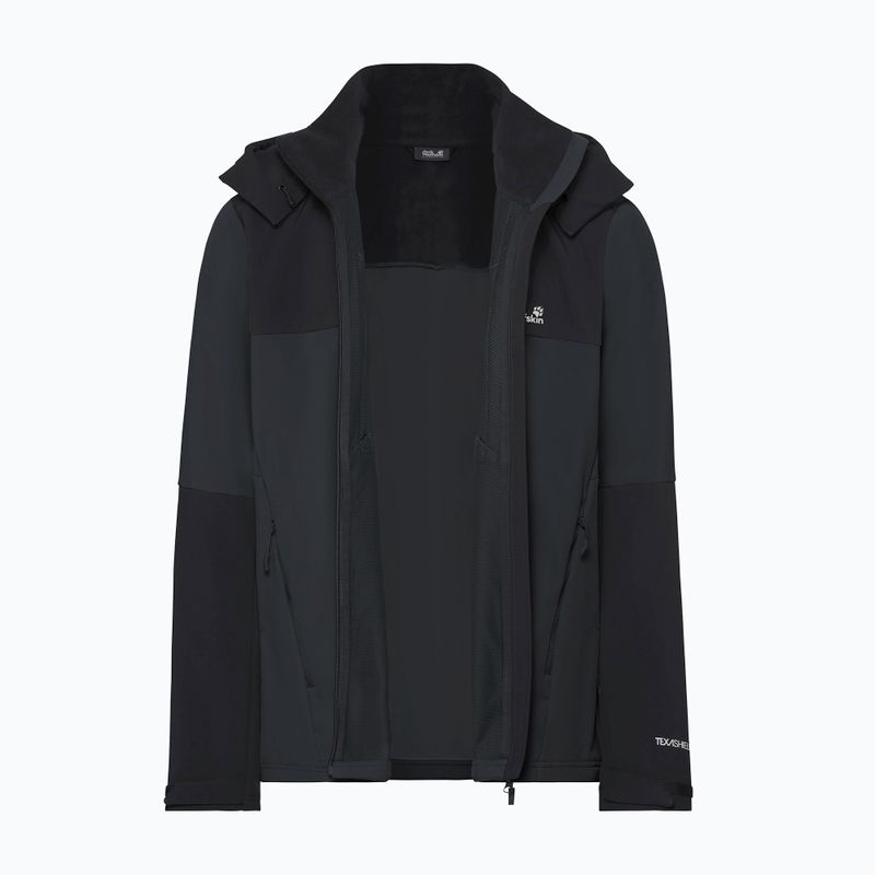 Мъжко ветроустойчиво яке Jack Wolfskin Jasper phantom 11