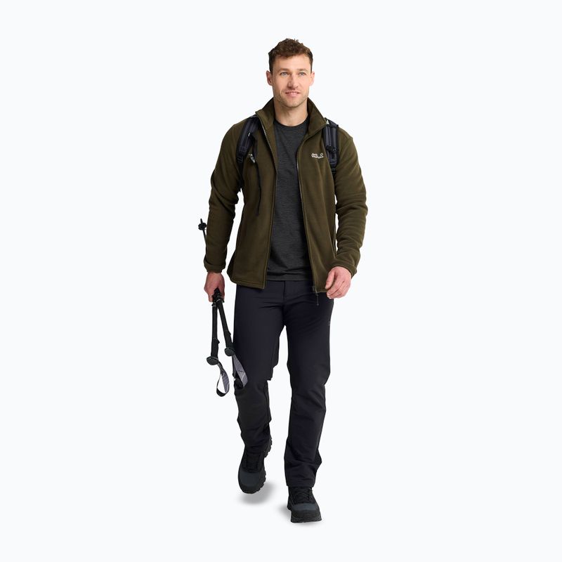 Мъжка трекинг блуза с дълъг ръкав Jack Wolfskin Trail black 2
