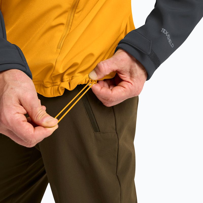 Мъжко ветроустойчиво яке Jack Wolfskin Jasper burly yellow jw 8