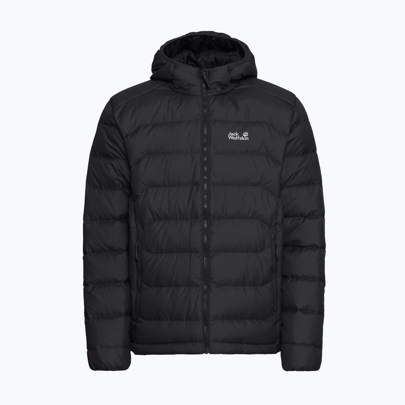 Мъжко пухено яке Jack Wolfskin Wild Pass Down Hoody black 7