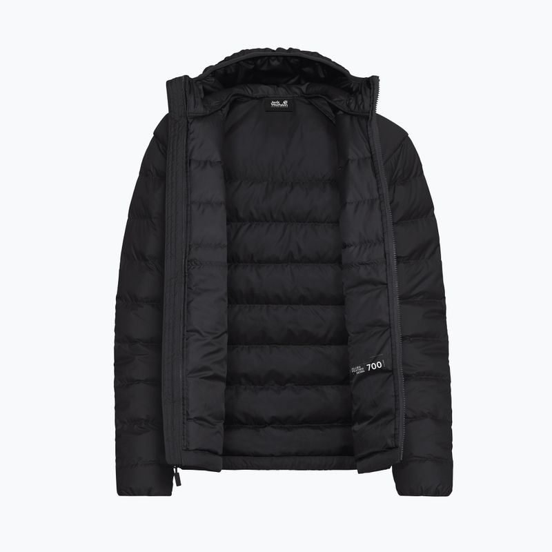 Дамско пухено яке Jack Wolfskin Wild Pass Down Hoody Rds black 8
