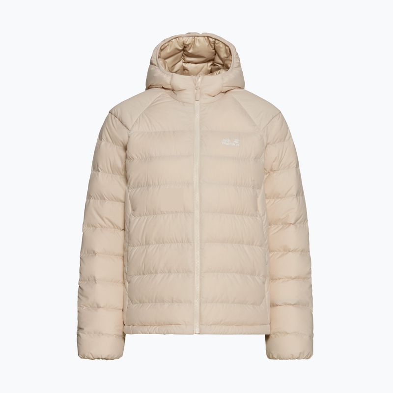Дамско пухено яке Jack Wolfskin Wild Pass Down Hoody Rds oyster 7