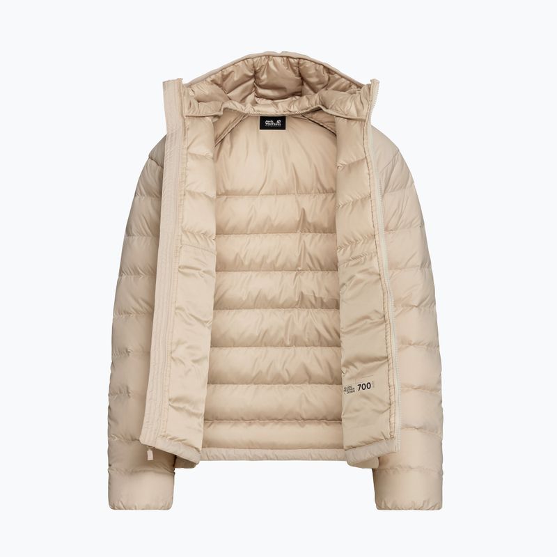 Дамско пухено яке Jack Wolfskin Wild Pass Down Hoody Rds oyster 8