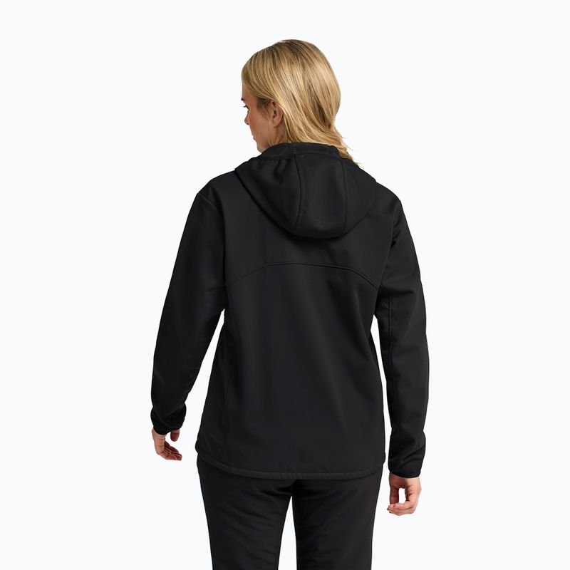 Дамско софтшел яке Jack Wolfskin Windhain 2 Hoody black 3