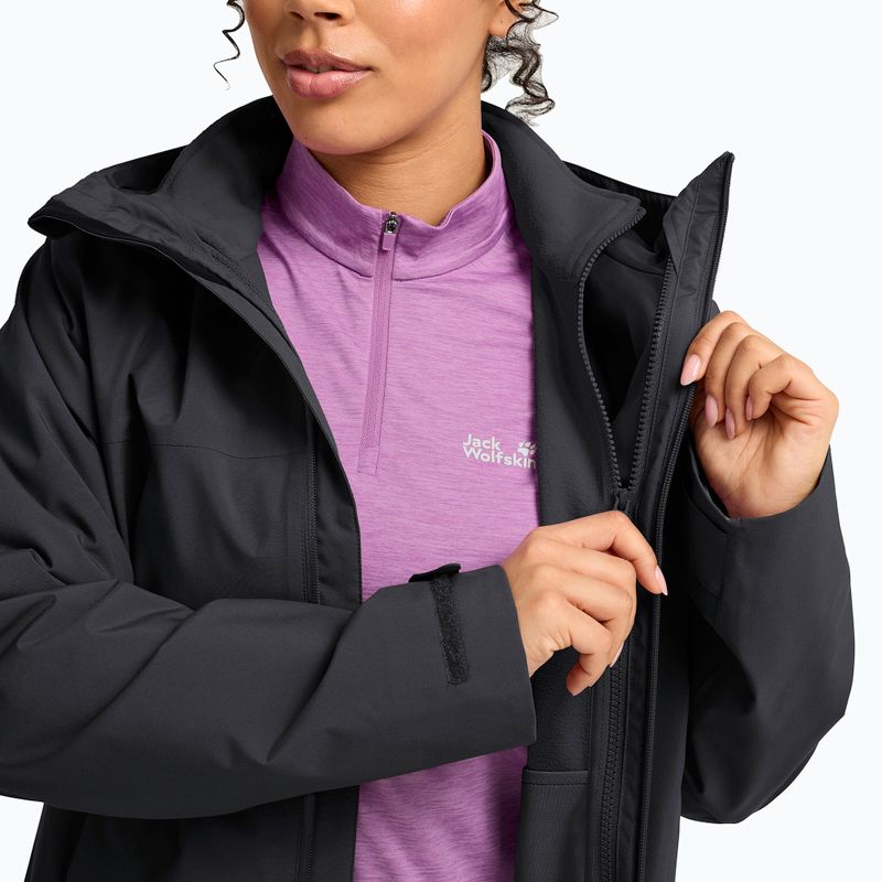Дамско яке 3-в-1  Jack Wolfskin Moonrise 2 3IN1 black 8