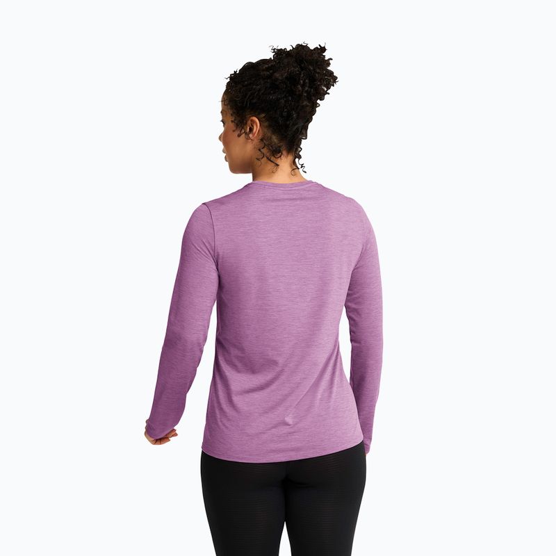 Дамска блуза с дълъг ръкав за  трекинг Jack Wolfskin Trail vivid orchid 2