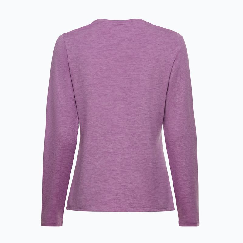Дамска блуза с дълъг ръкав за  трекинг Jack Wolfskin Trail vivid orchid 5