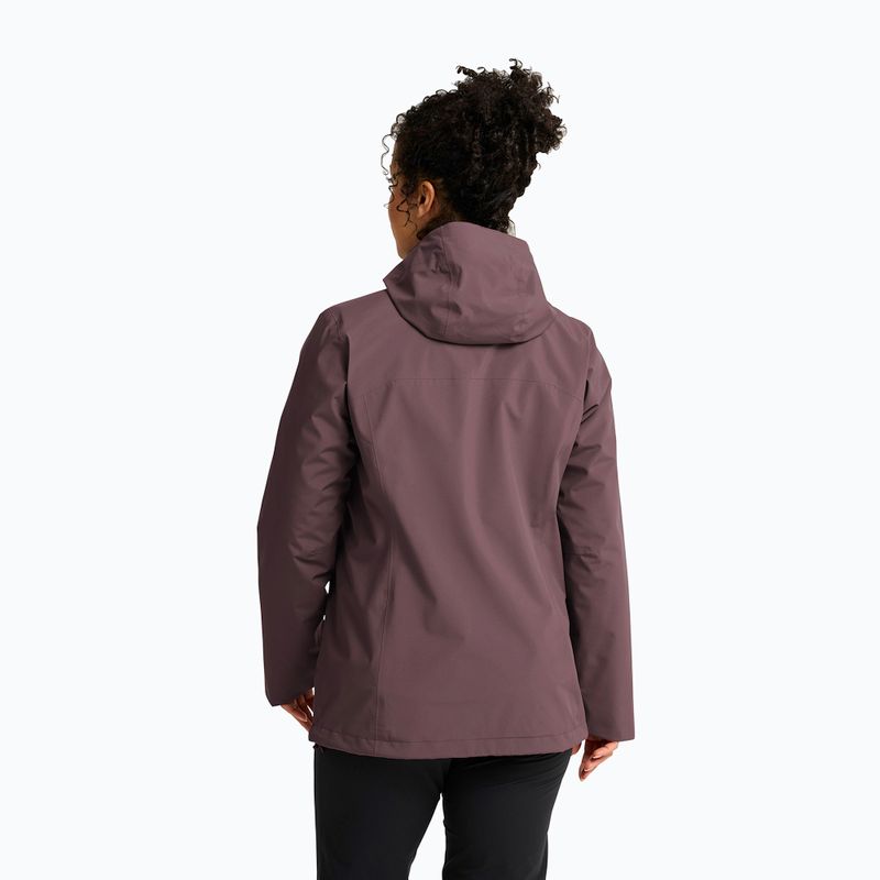 Дамско яке 3-в-1  Jack Wolfskin Moonrise 2 3IN1 sheer plum 3