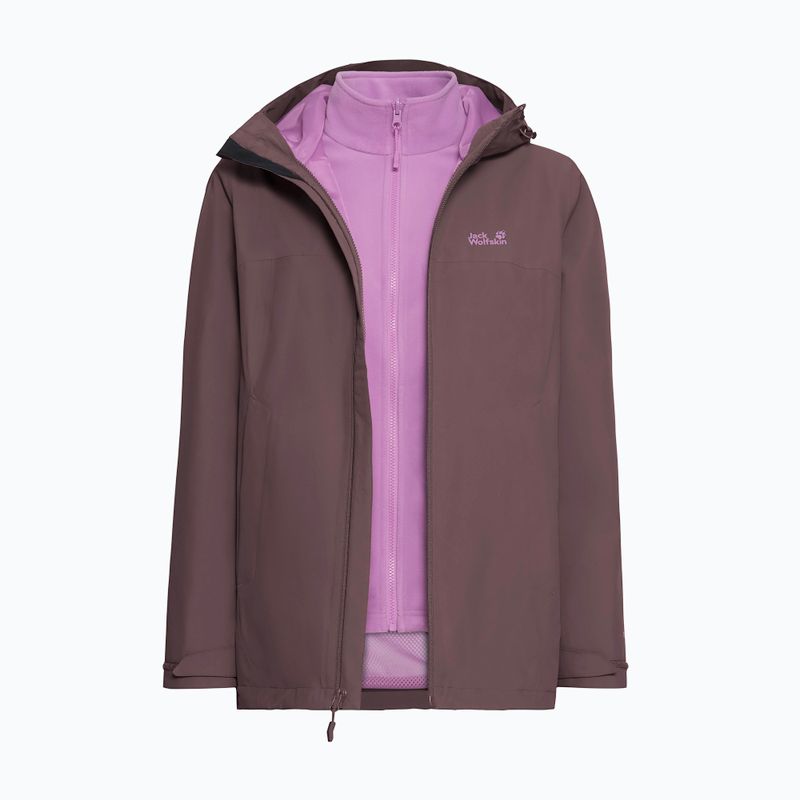 Дамско яке 3-в-1  Jack Wolfskin Moonrise 2 3IN1 sheer plum 12