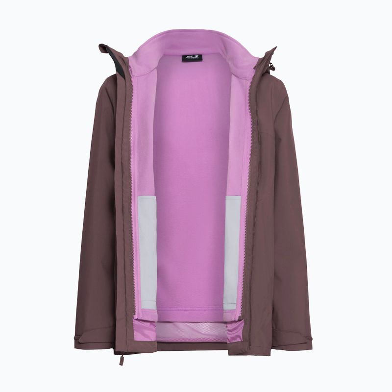 Дамско яке 3-в-1  Jack Wolfskin Moonrise 2 3IN1 sheer plum 13