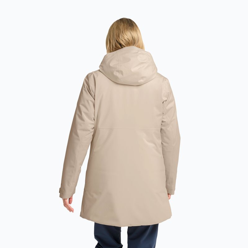 Дамско яке за дъжд Jack Wolfskin Heidelstein 2 Ins oyster 3