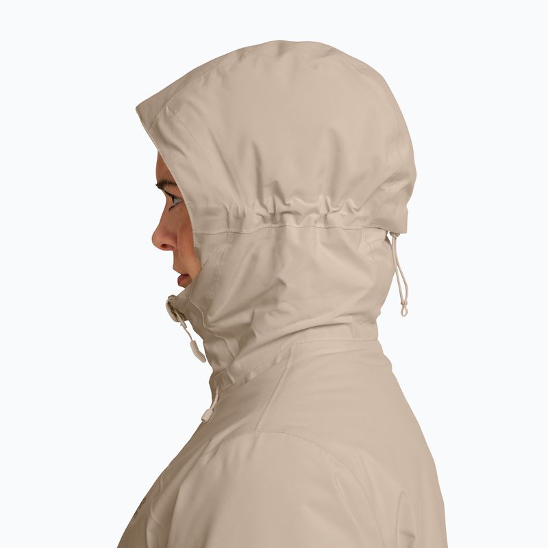 Дамско яке за дъжд Jack Wolfskin Heidelstein 2 Ins oyster 4